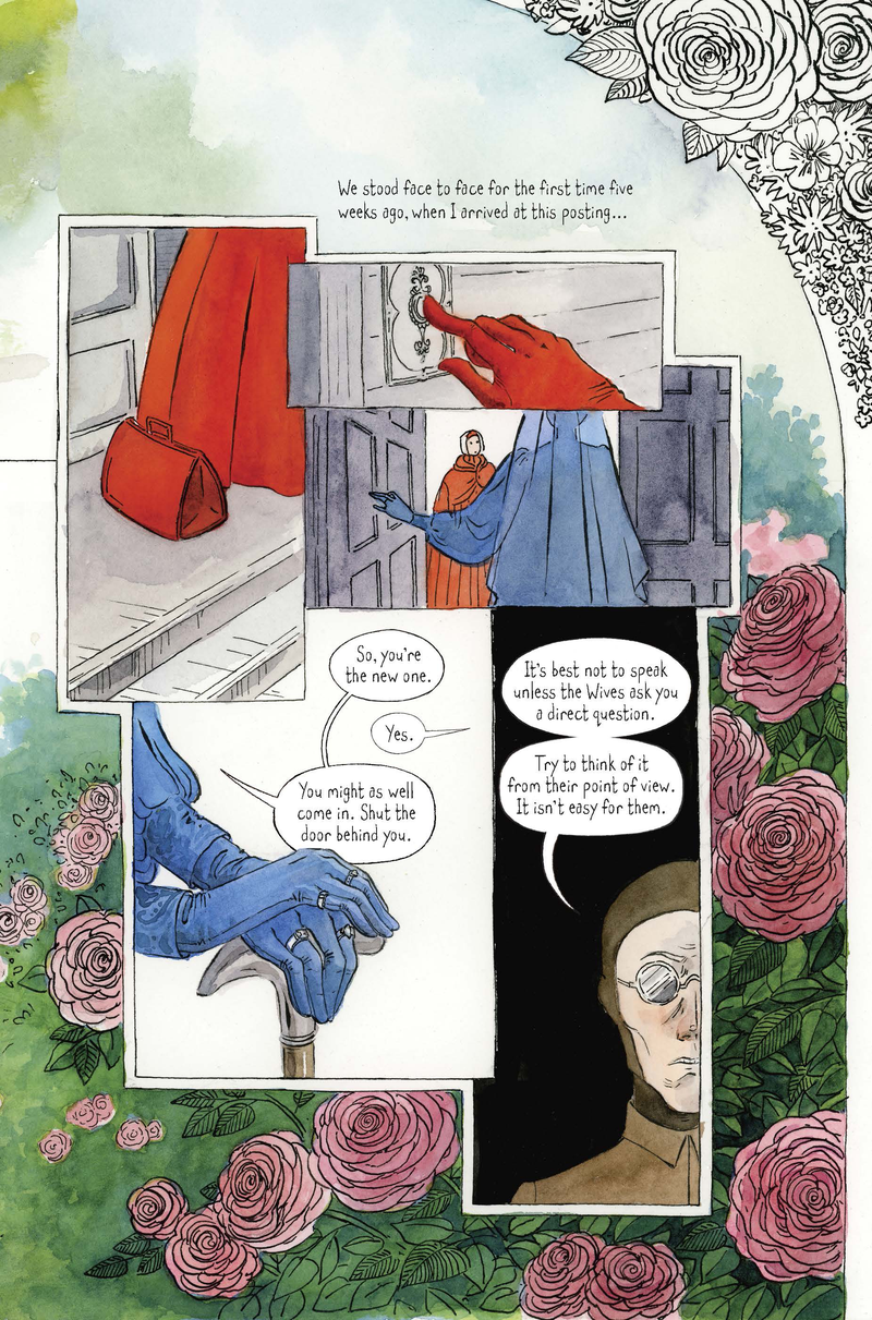 Illustration for article titled An Exclusive Look at the Gorgeous, Haunting Graphic Novel Adaptation of The Handmaid's Tale